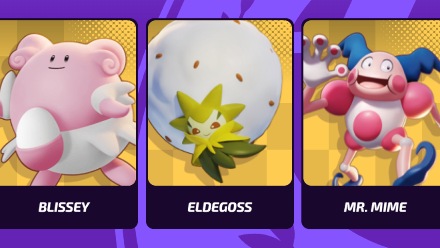 Pokemon UNITE - Supporter Line-Up