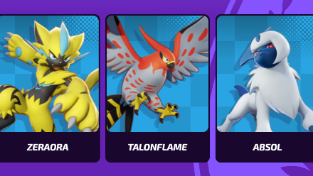 Pokemon UNITE - Speedster Line-Up