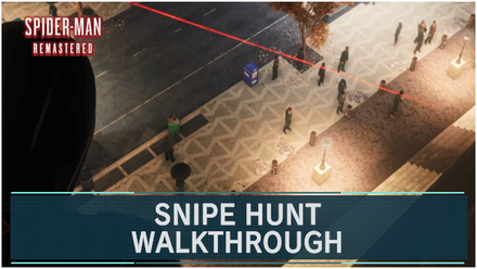 Spider-Man Remastered - Snipe Hunt Walkthrough and Guide