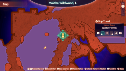 Xenoblade 3 - Spartan Fennick Map Location