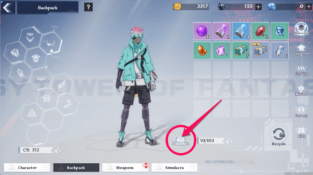 Sharing Character Code Step 1