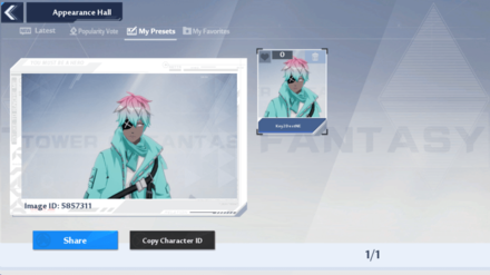 Sharing Character Code Step 5