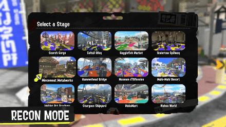 Splatoon 3 Recon Mode