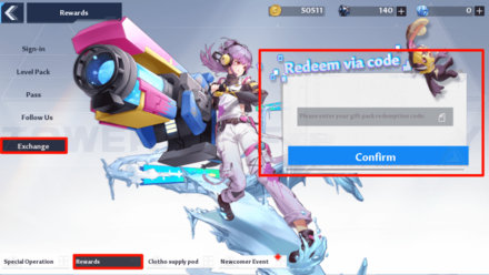 Tower of Fantasy - Redeem Codes