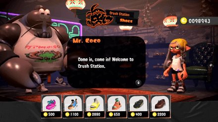 Splatoon 3 Direct Crush Station