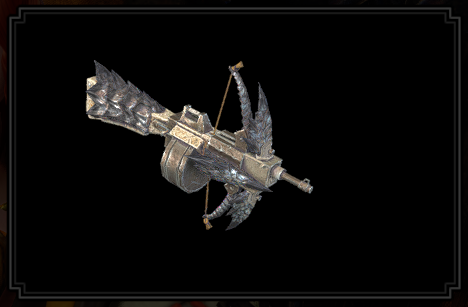 Silver Rathling Phoenix Layered Weapon