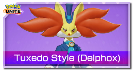 Pokemon UNITE - Holowear Tuxedo Style Delphox Top Image