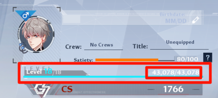 Tower of Fantasy - EXP and Level Cap.png
