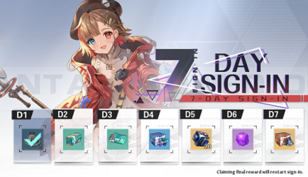 Daily Sign In Bonuses