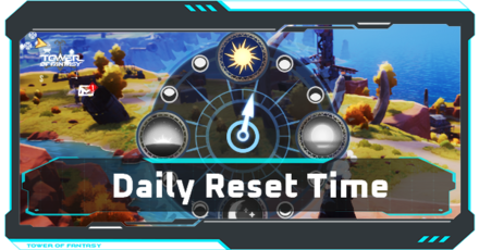 Daily Reset Time Top Banner