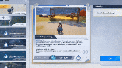 Tower of Fantasy - Training Facilities