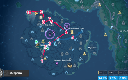 10 Gold Nucleus Route