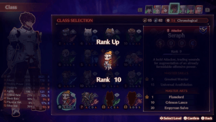 Xenoblade Chronicles 3 Rank 10 Seraph