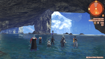 Xenoblade Chronicles 3 - Hidden Freshwater Inlet World View
