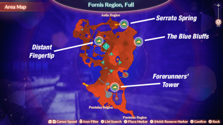 Fornis Region Secret Areas