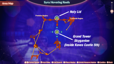 Keves Castle Region Secret Areas