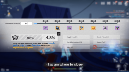 Tower of Fantasy - Obtain Exploration Progress Points