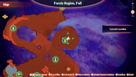 No Want of Courage Zoomed In Map