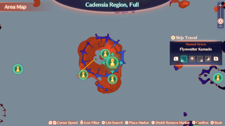 Xenoblade 3 - Flyswatter Kamado Map Location
