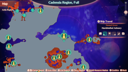 Xenoblade 3 - Hardshelled Admory Map Location