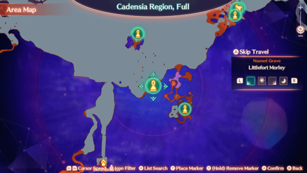 Xenoblade 3 - Littlefort Morley Map Location