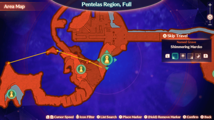 Xenoblade 3 - Shimmering Marcko Map Location
