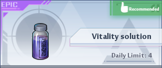 Tower of Fantasy - Vitality Solution