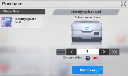 Tower of Fantasy - Change Name Item