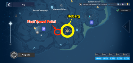 Tower of Fantasy Robarg Location