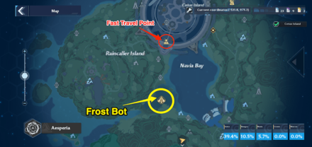 Tower of Fantasy Frost Bot Location