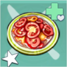 Golden Egg and Tomato