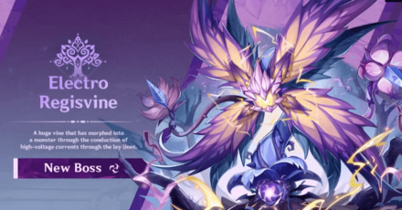Genshin - 3.0 New Boss Electro Regisvine 1