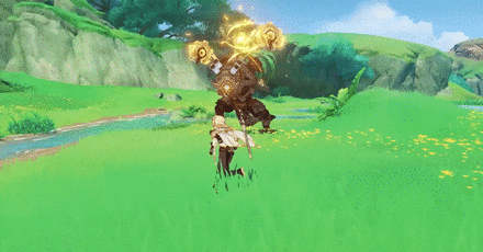 Genshin - Ruin Drake Attack Pattern - Energy Torrent