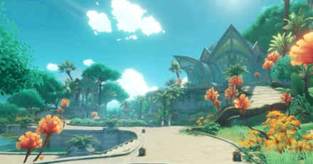 Genshin - Dharma Forest Town-Like Building