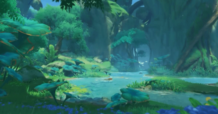 Genshin - Dharma Forest Rainforest Area