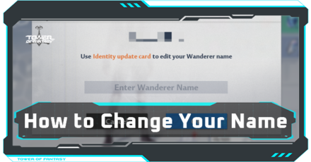 How to Change Your Name Banner