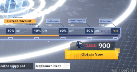 Tower of Fantasy - Purchase Clotho Supply Pod