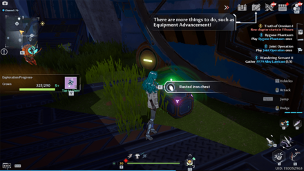 Tower of Fantasy - Open Rusted Iron Chests