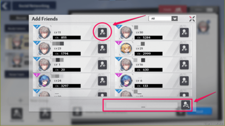 Adding Friends from Friends Menu 3