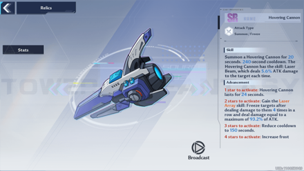 Tower of Fantasy - Hovering Cannon