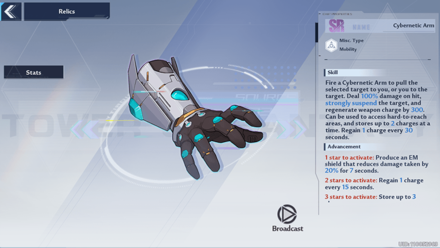 Tower of Fantasy - Cybernetic Arm