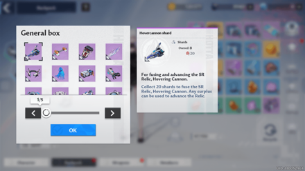 Tower of Fantasy - Obtain 20 Hovercannon Shards