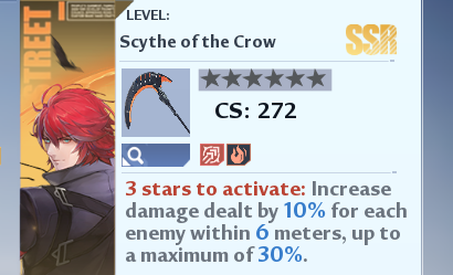 Scythe of the Crow Advancement