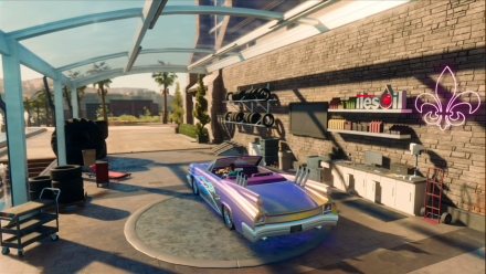 Saints Row - Vehicle Garage in HQ