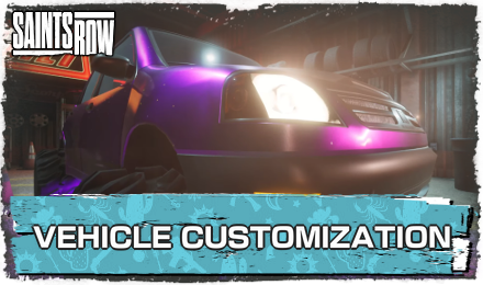 Saints Row - Vehicle Customization: How to Customize Your Car
