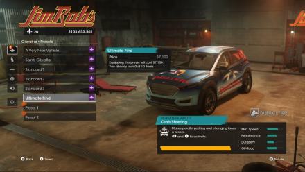 Saints Row - Presets