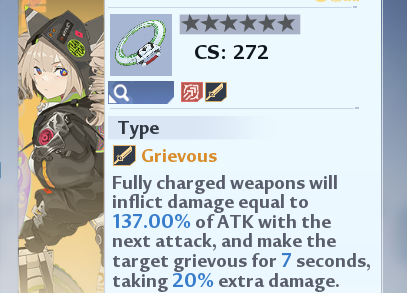 Shiro Weapon Attribute