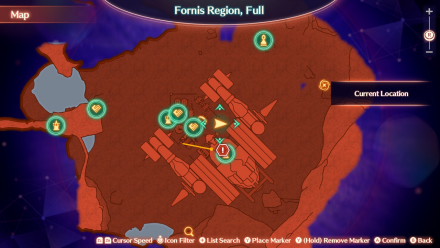 Melody of Mourning Zoomed In Map