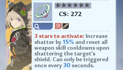 Shiro Weapon Advancement
