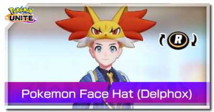 Pokemon UNITE - Pokemon Face Hat (Delphox) Banner